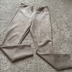 Gap Tan Suede Leggings